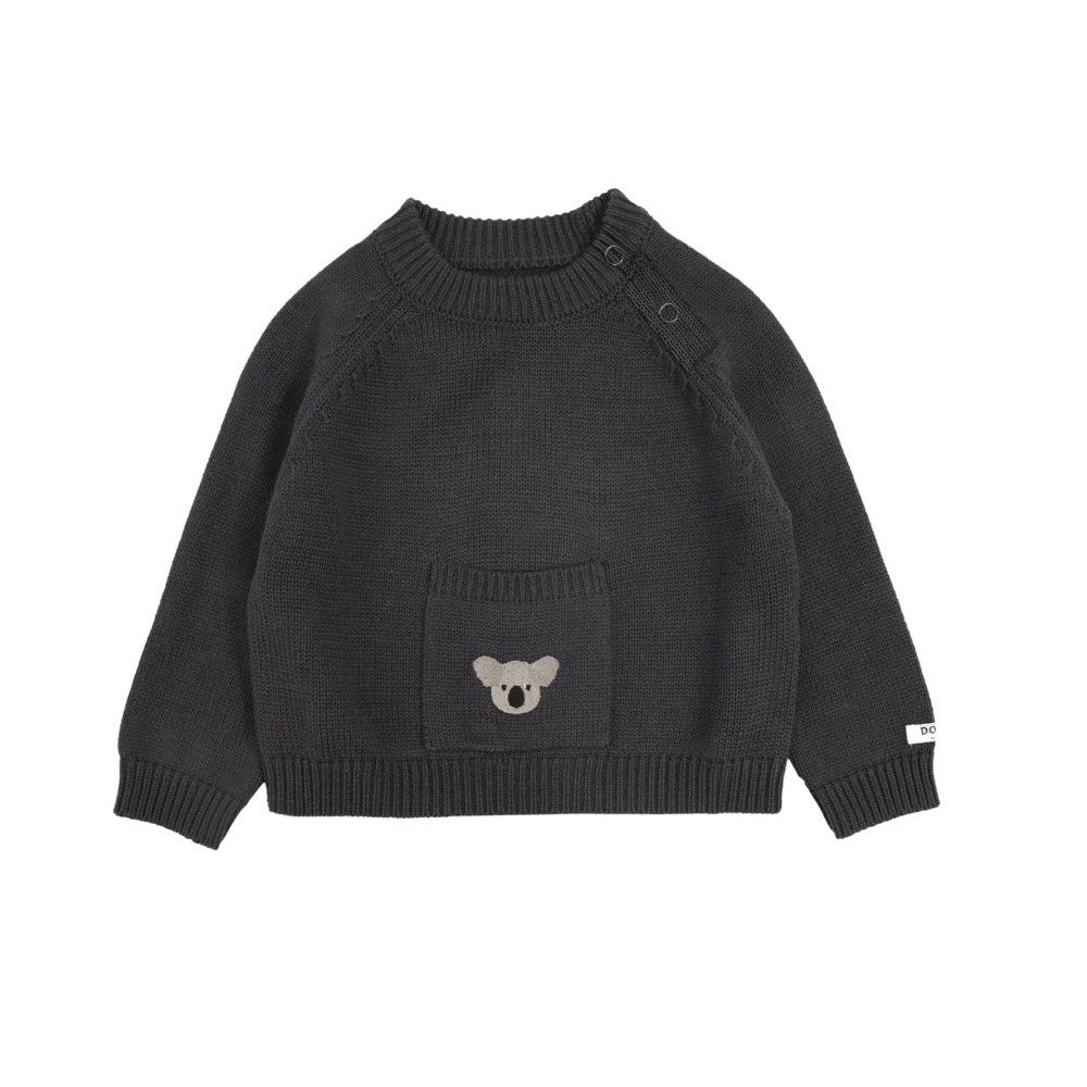 Loeke Sweater | Koala | Blue Marine