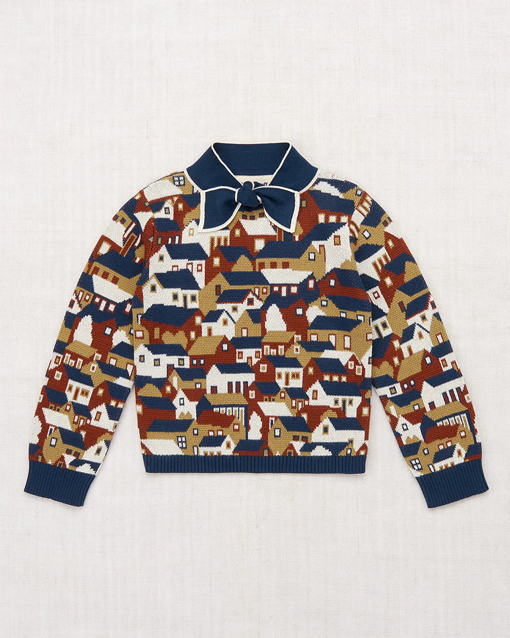 Elsa Sweater-MOONLIGHT VILLAGE JACQUARD