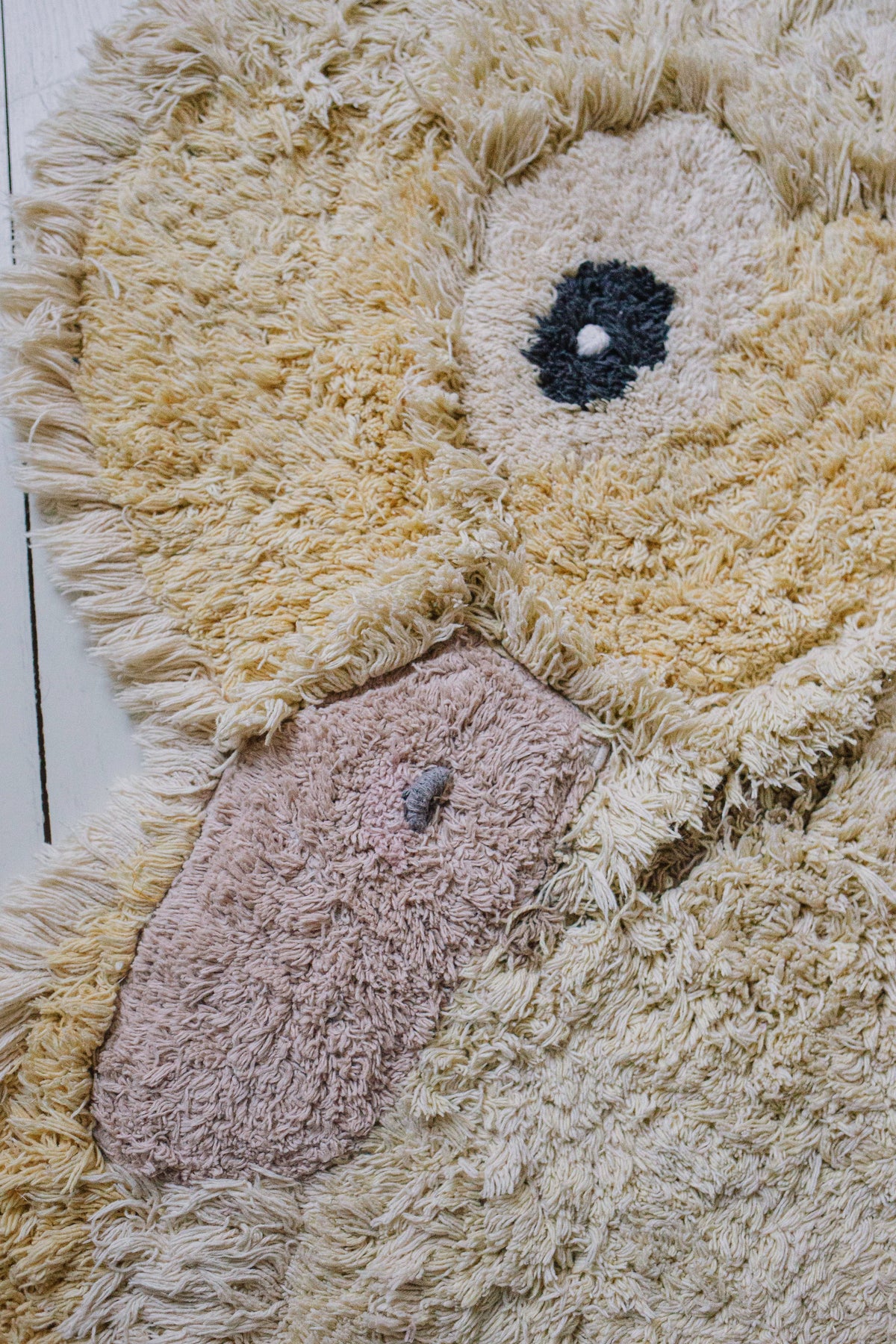 Lorena Canals Ducky rug – room styling and texture