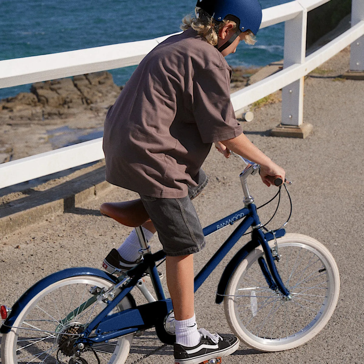 BANWOOD 20" CLASSIC BICYCLE VINTAGE - Navy Blue - Detail 2