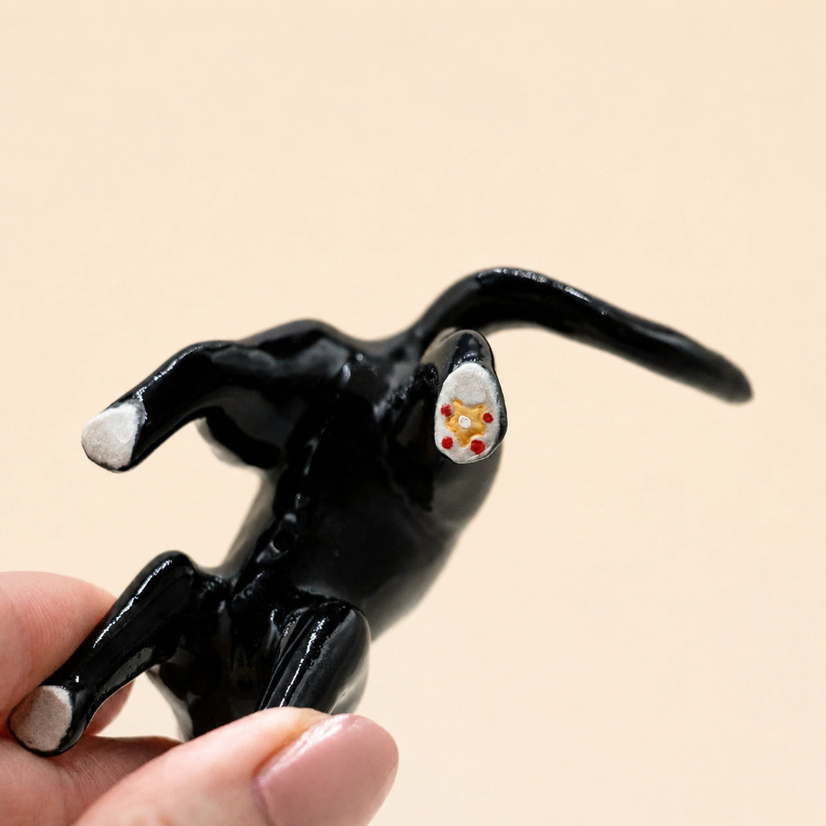 Camp Hollow Black Cat Cake Topper