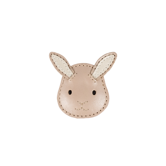 Donsje Blinc Clip | Pink Bunny | Powder Metallic Nubuck — official product view 1