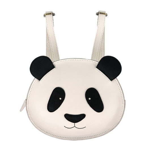 Donsje Kapi Classic Backpack | Panda | Off White Leather — official product view 1