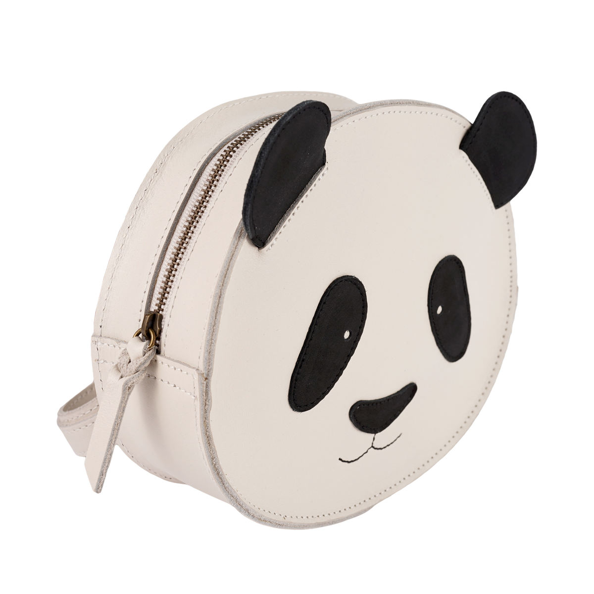 Donsje Kapi Classic Backpack | Panda | Off White Leather — official product view 3