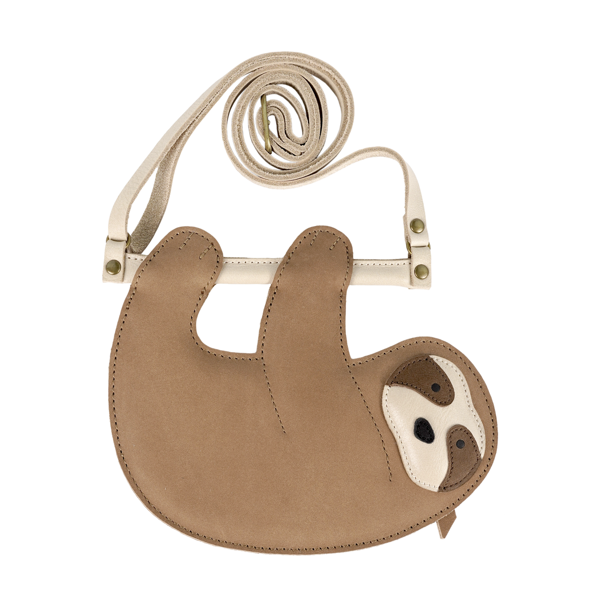 Donsje Merua Purse | Sloth | Truffle Nubuck — official product view 1