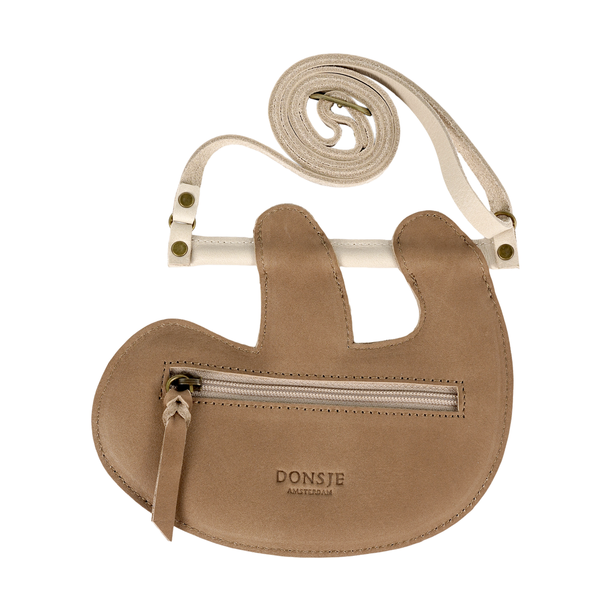 Donsje Merua Purse | Sloth | Truffle Nubuck — official product view 4