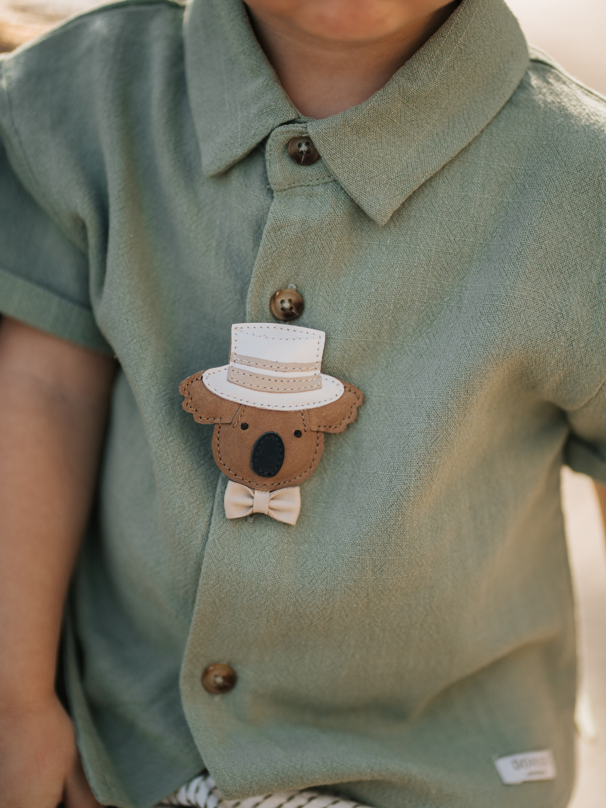 Donsje Stelloux Clip | Groom | Truffle Nubuck — official product view 2