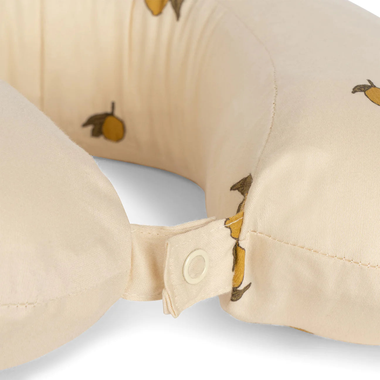 kids travel pillow - lemon