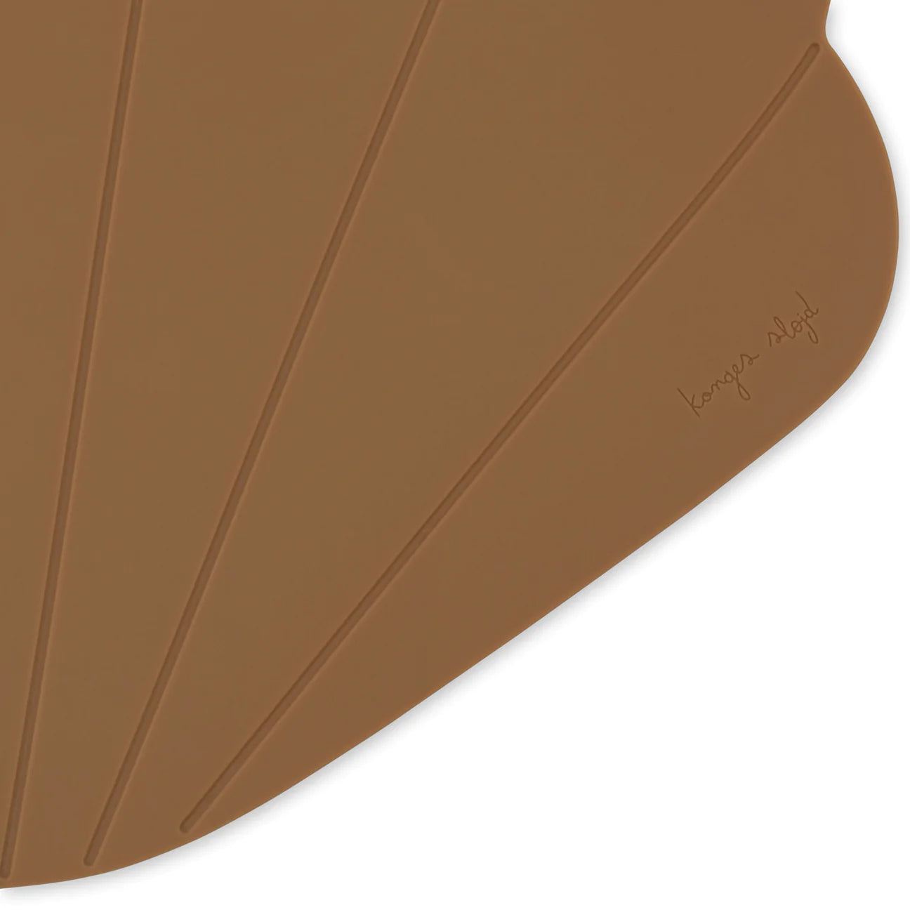 silicone placemat clam - terra cotta