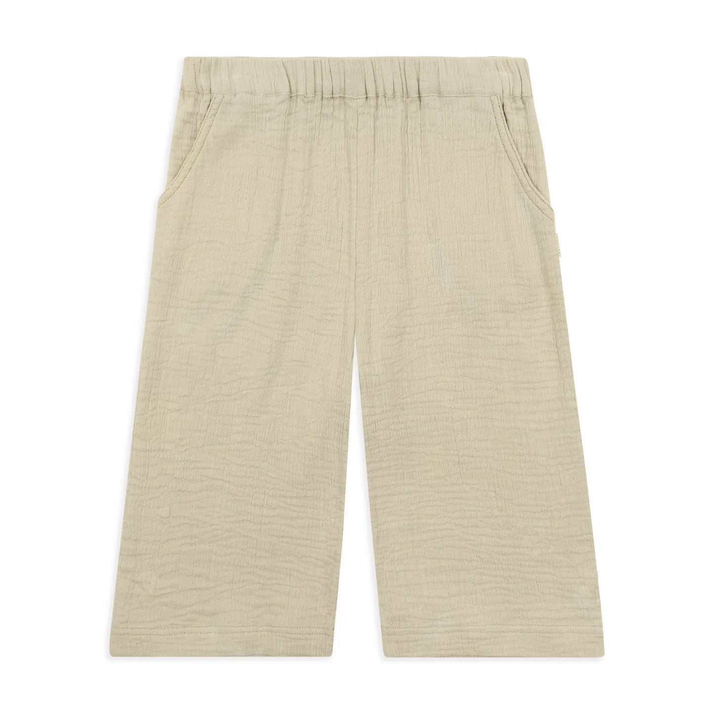 Wide Trouser Gauze - Pistachio