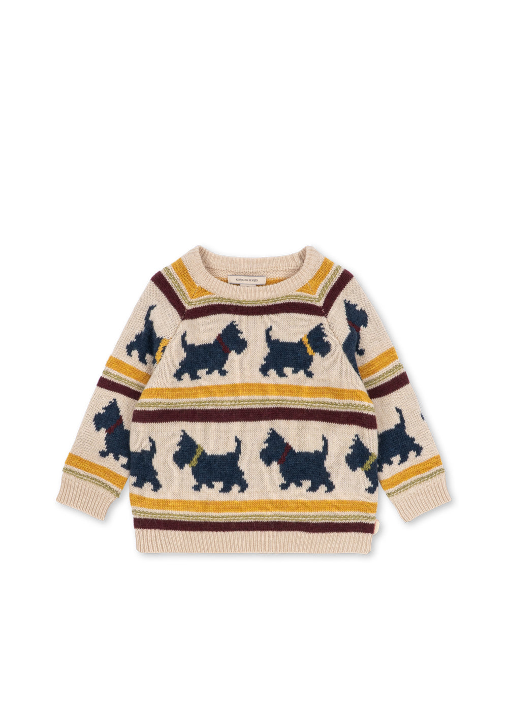 Konges Sløjd Belou Knit Sweater in Piccolo Scottie – front view