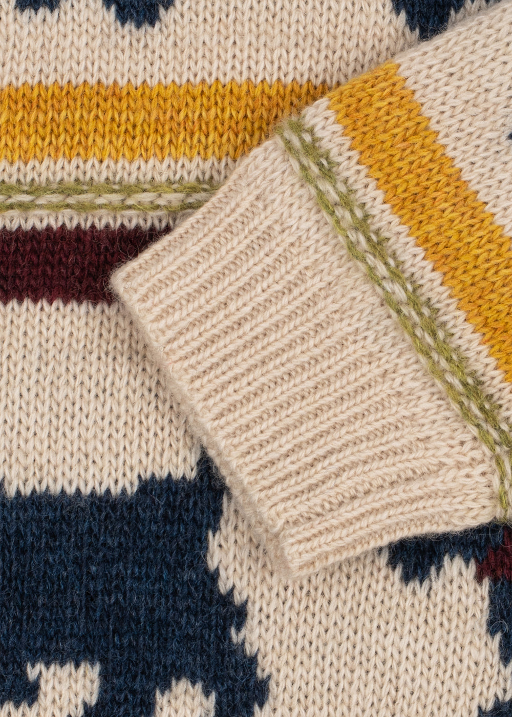 Konges Sløjd Belou Knit Sweater in Piccolo Scottie – additional detail