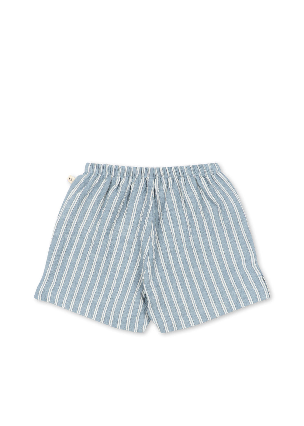 Konges Sløjd Elliot Shorts – Trio Bleu Stripe, product detail 2