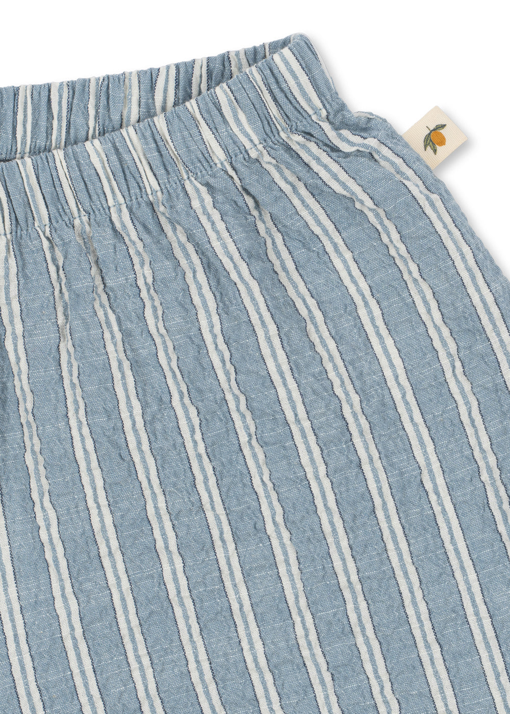 Konges Sløjd Elliot Shorts – Trio Bleu Stripe, product detail 3