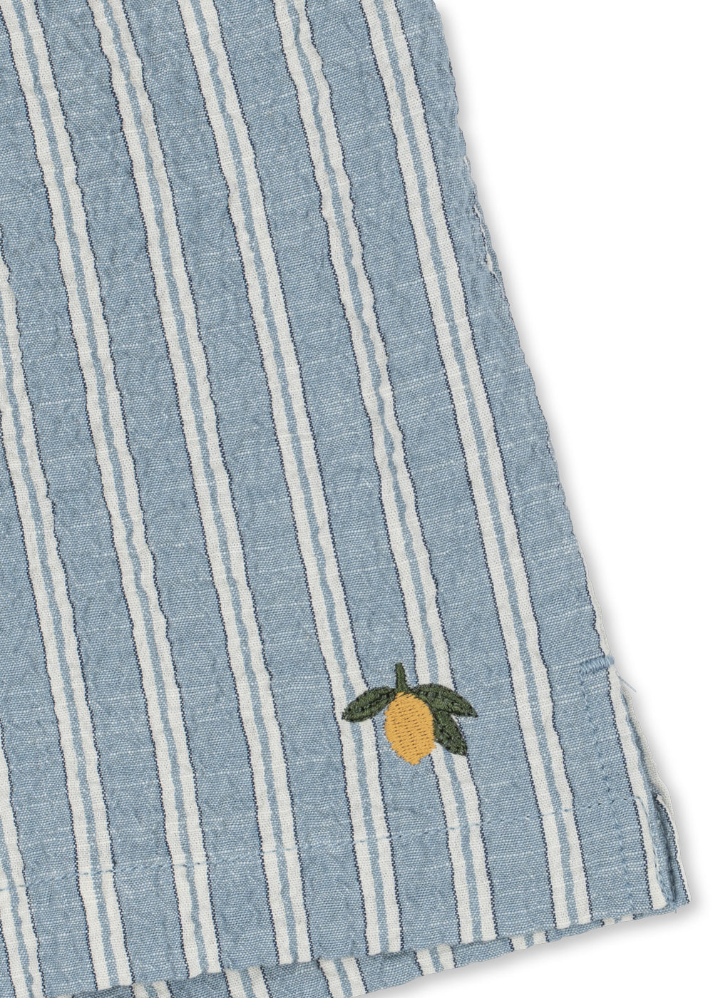 Konges Sløjd Elliot Shorts – Trio Bleu Stripe, product detail 4