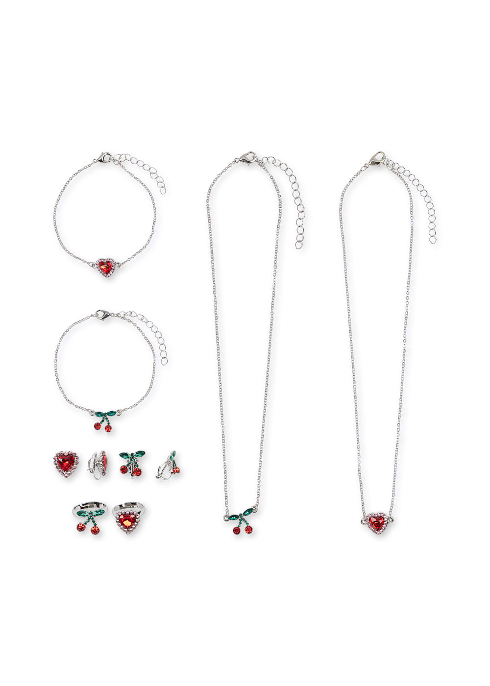 Konges Sløjd Jewellery Set Pink — official product photo 6