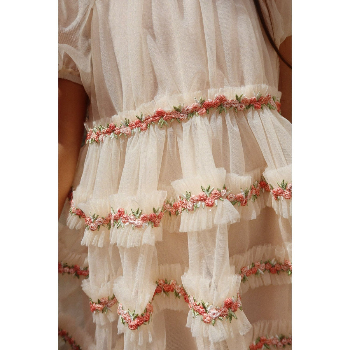 Konges Sløjd Joelle Dress Buttercream, detail view 5