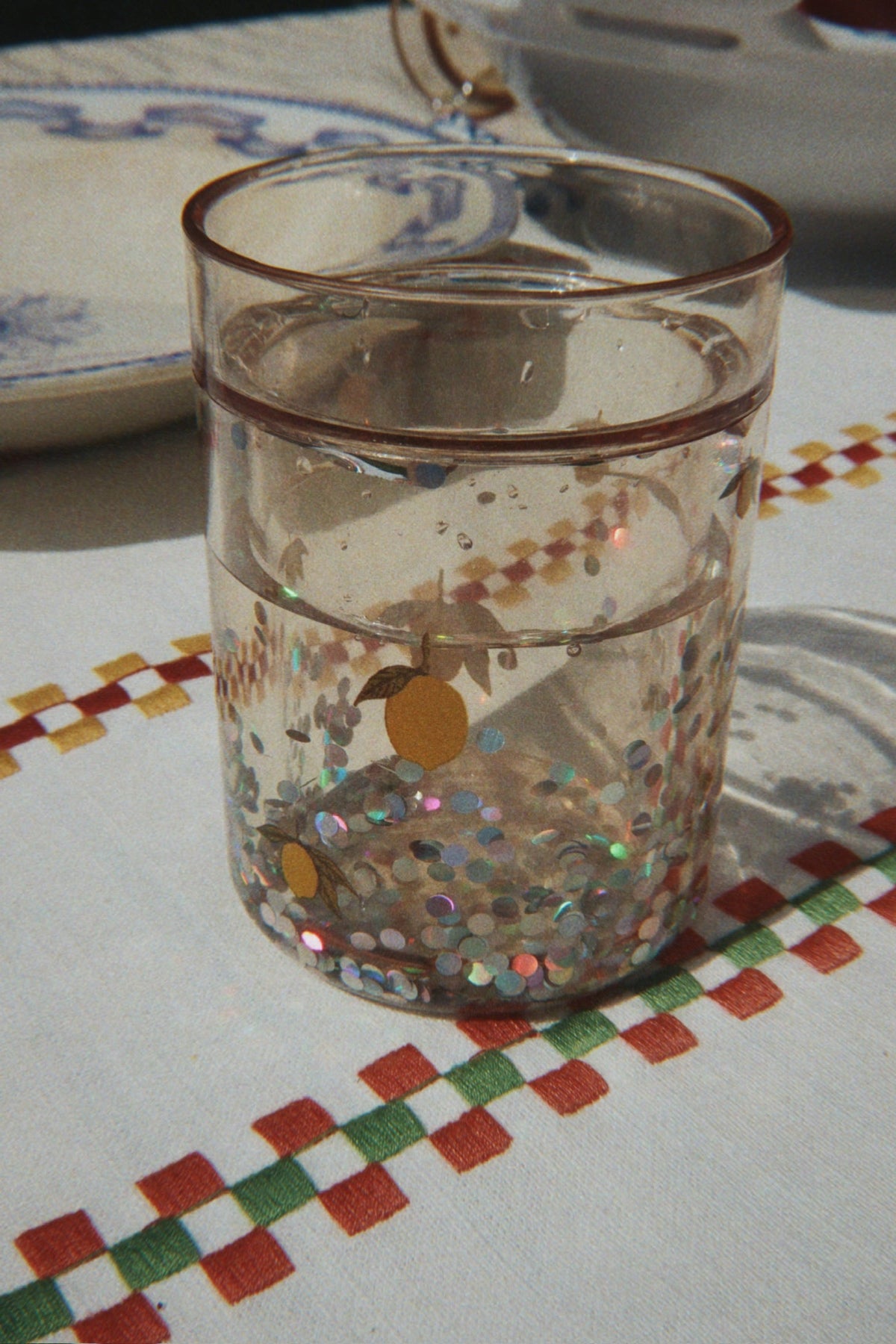 Konges Sløjd 2 Pack Glitter Cups – Lemon, view 2