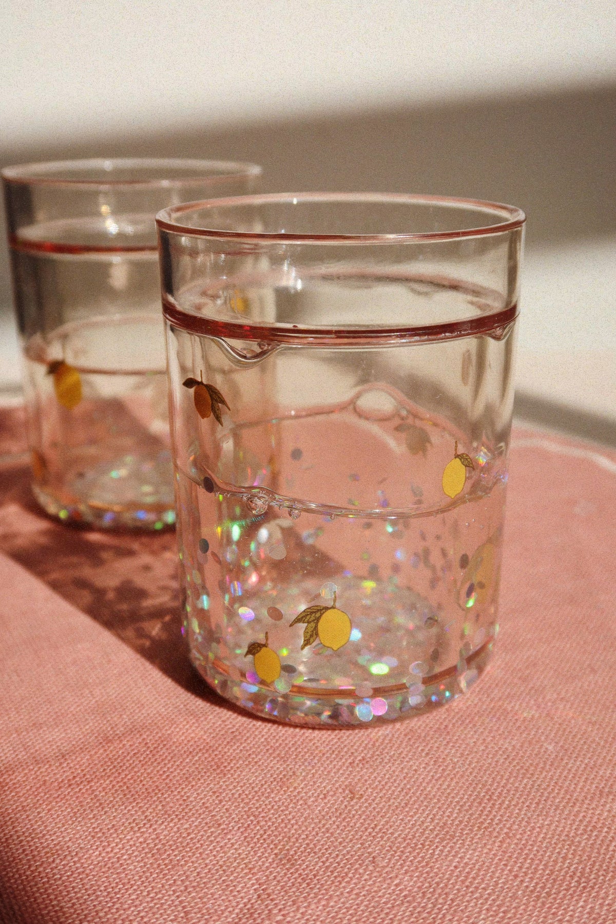 Konges Sløjd 2 Pack Glitter Cups – Lemon, view 4