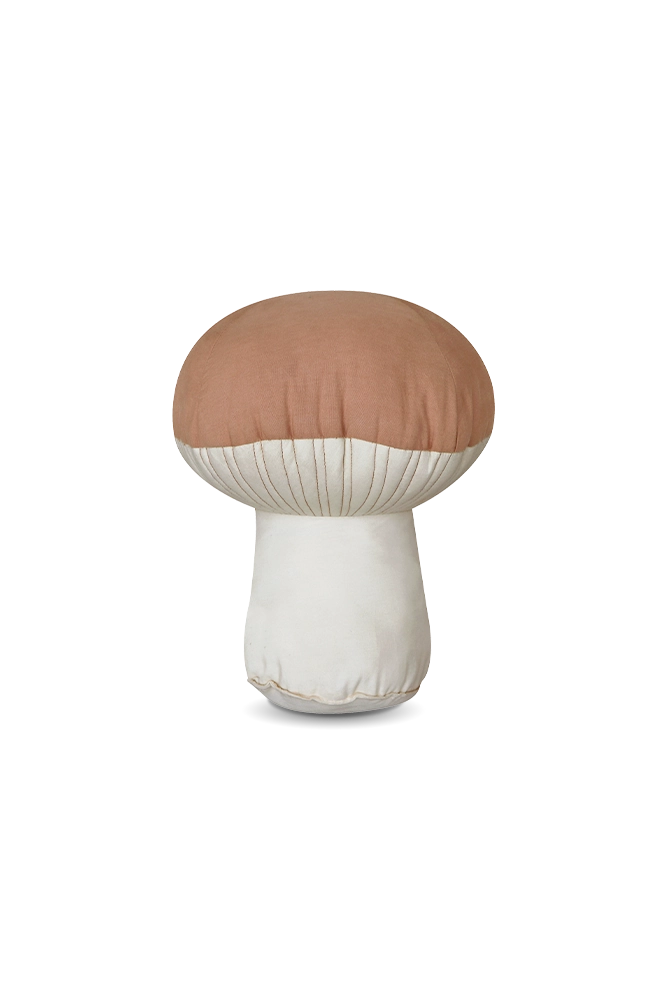 Lorena Canals Boletus mushroom cushion for kids room decor