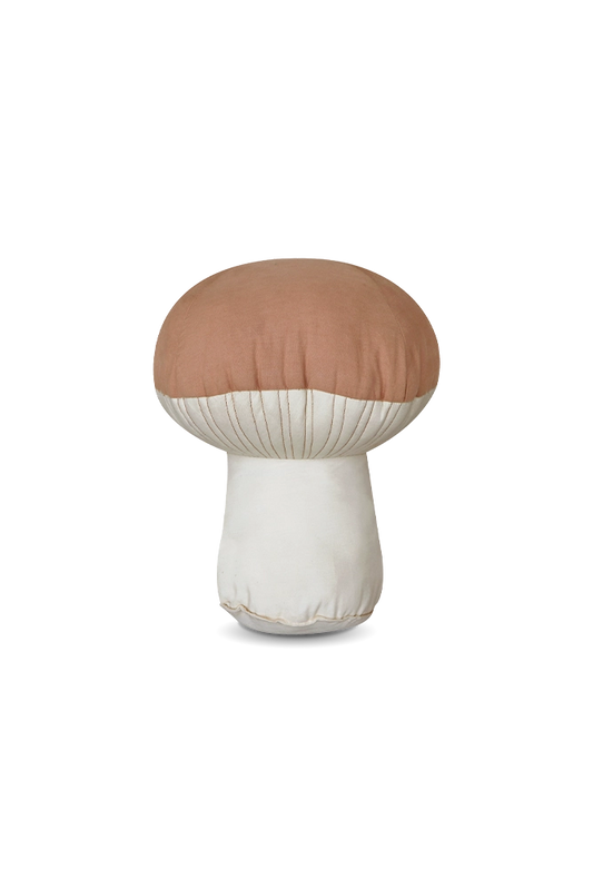 Lorena Canals Boletus mushroom cushion for kids room decor