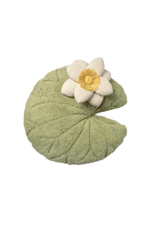 Lorena Canals Water Lily floor cushion for kids room seating