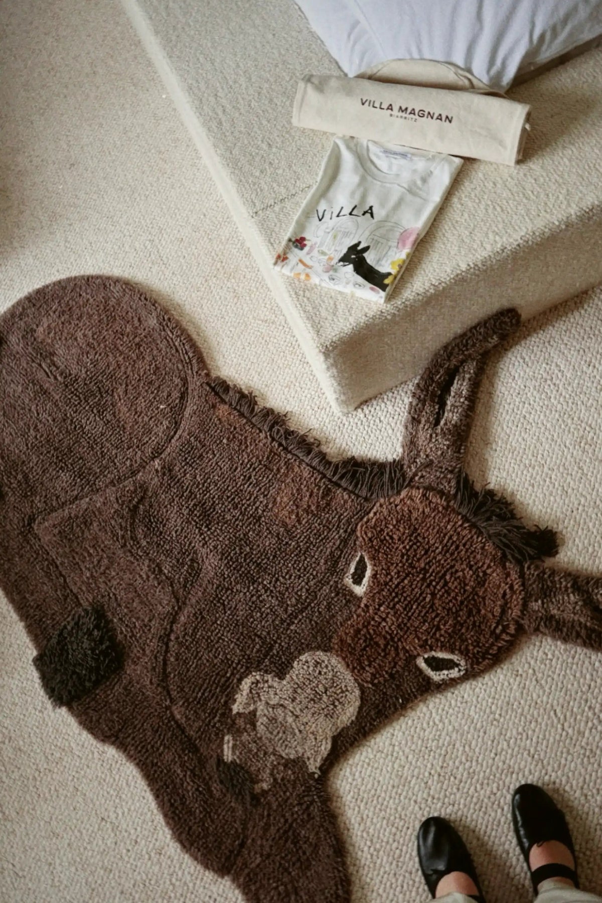 Lorena Canals Hector The Donkey Rug – styling and detail