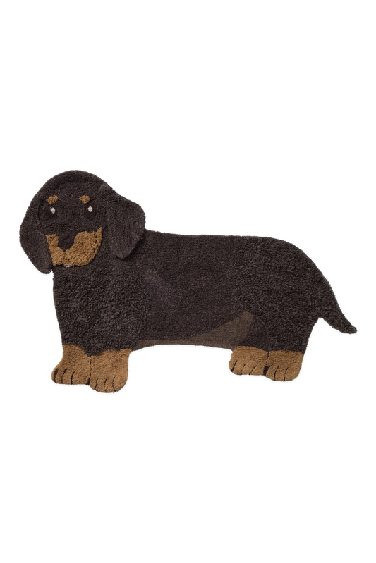 Lorena Canals Jack the Dog washable cotton rug for kids room