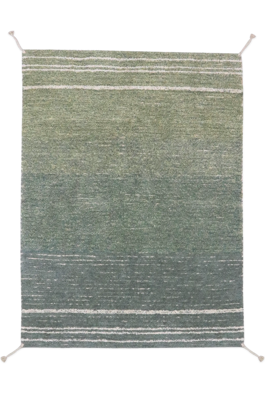 Lorena Canals Reversible Washable Rug Twin Vintage Blue – front view
