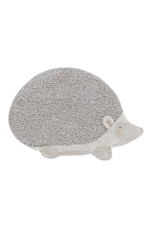 Lorena Canals Washable Animal Cotton Rug Hedgehog – front view