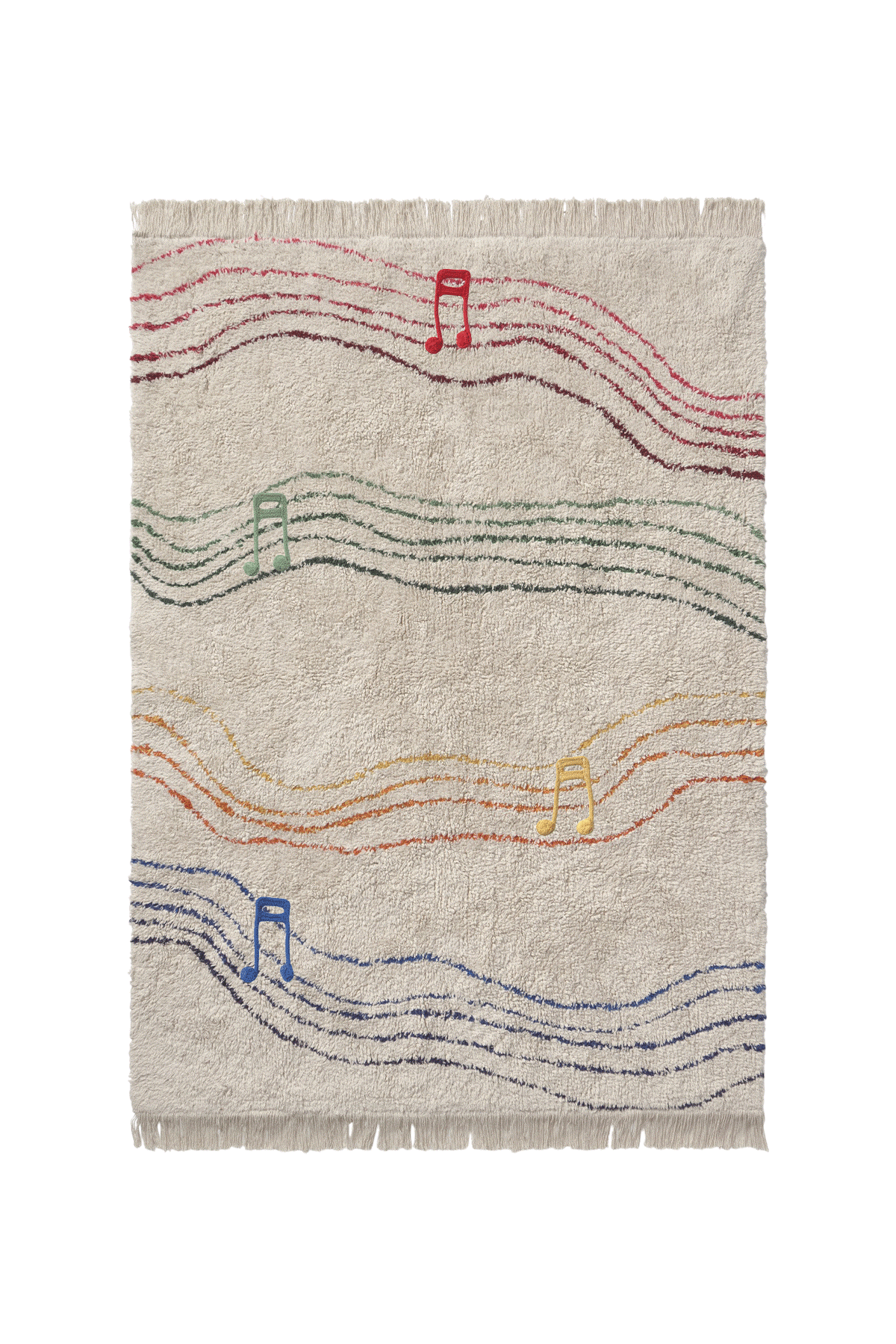 Lorena Canals Washable Play Rug Color Notes – front view