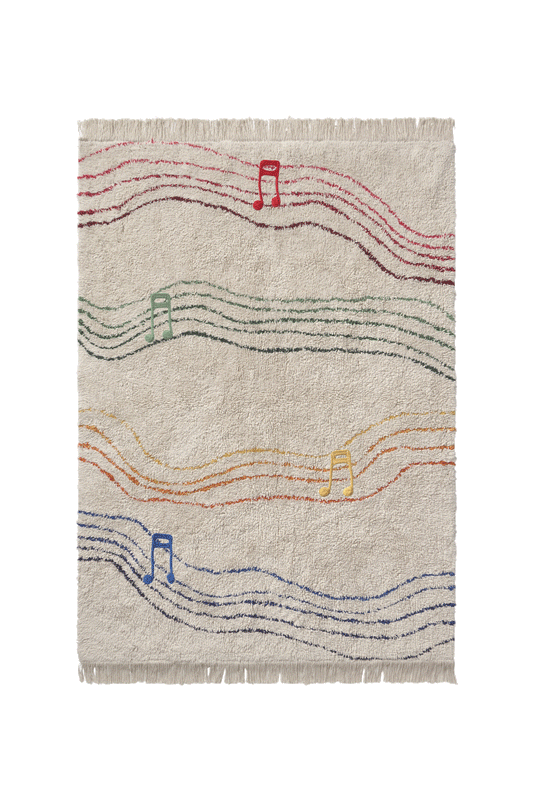 Lorena Canals Washable Play Rug Color Notes – front view