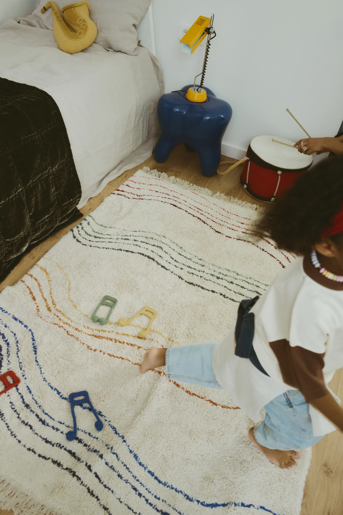 Lorena Canals Washable Play Rug Color Notes – styling and detail