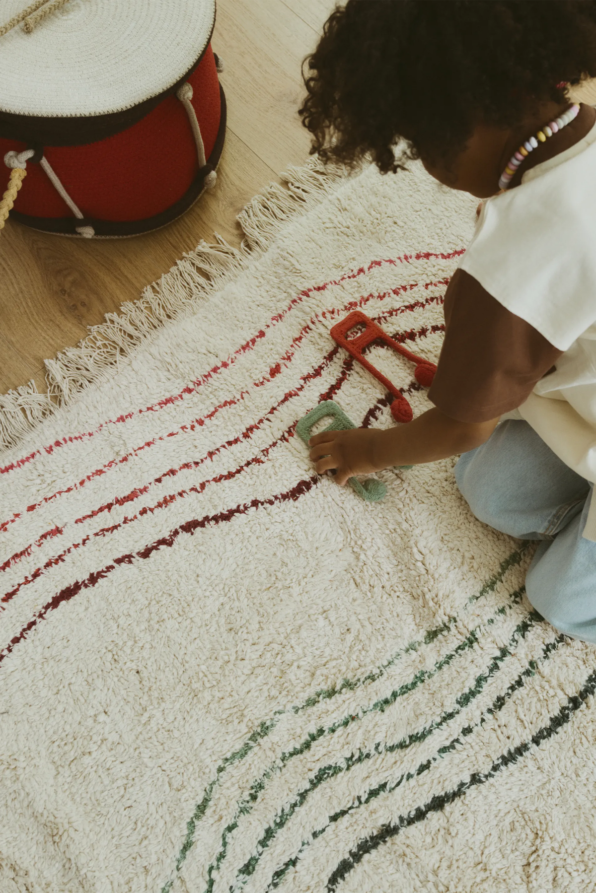 Lorena Canals Washable Play Rug Color Notes – styling and detail