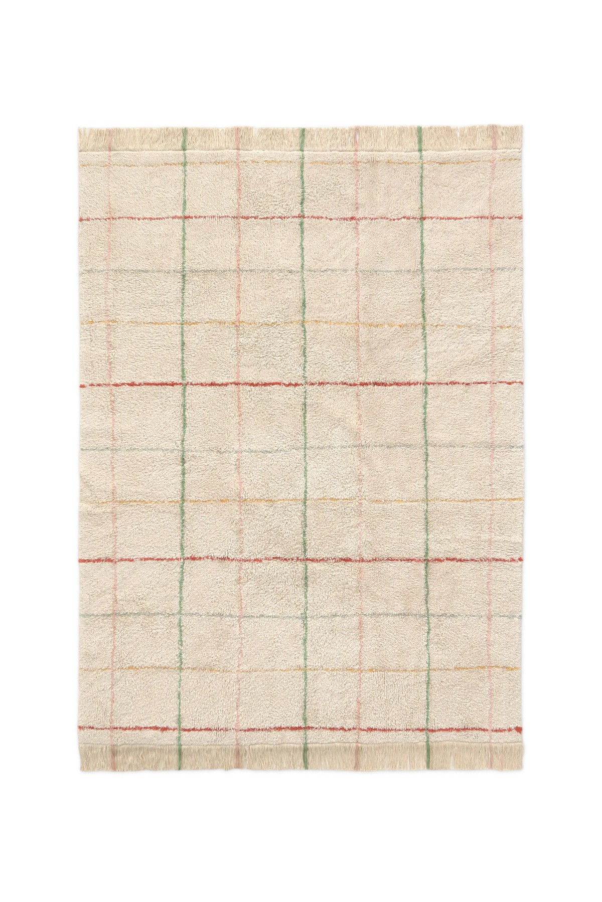 Lorena Canals Washable Area Rug Color Lines – front view