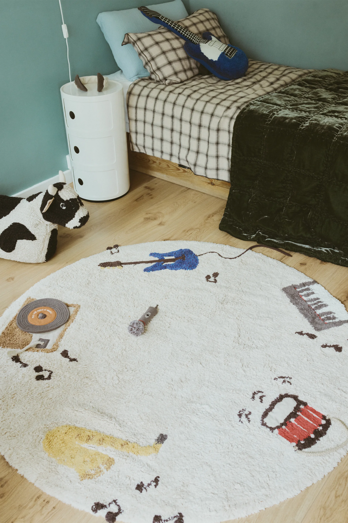 Lorena Canals Washable Play Rug Music – styling and detail