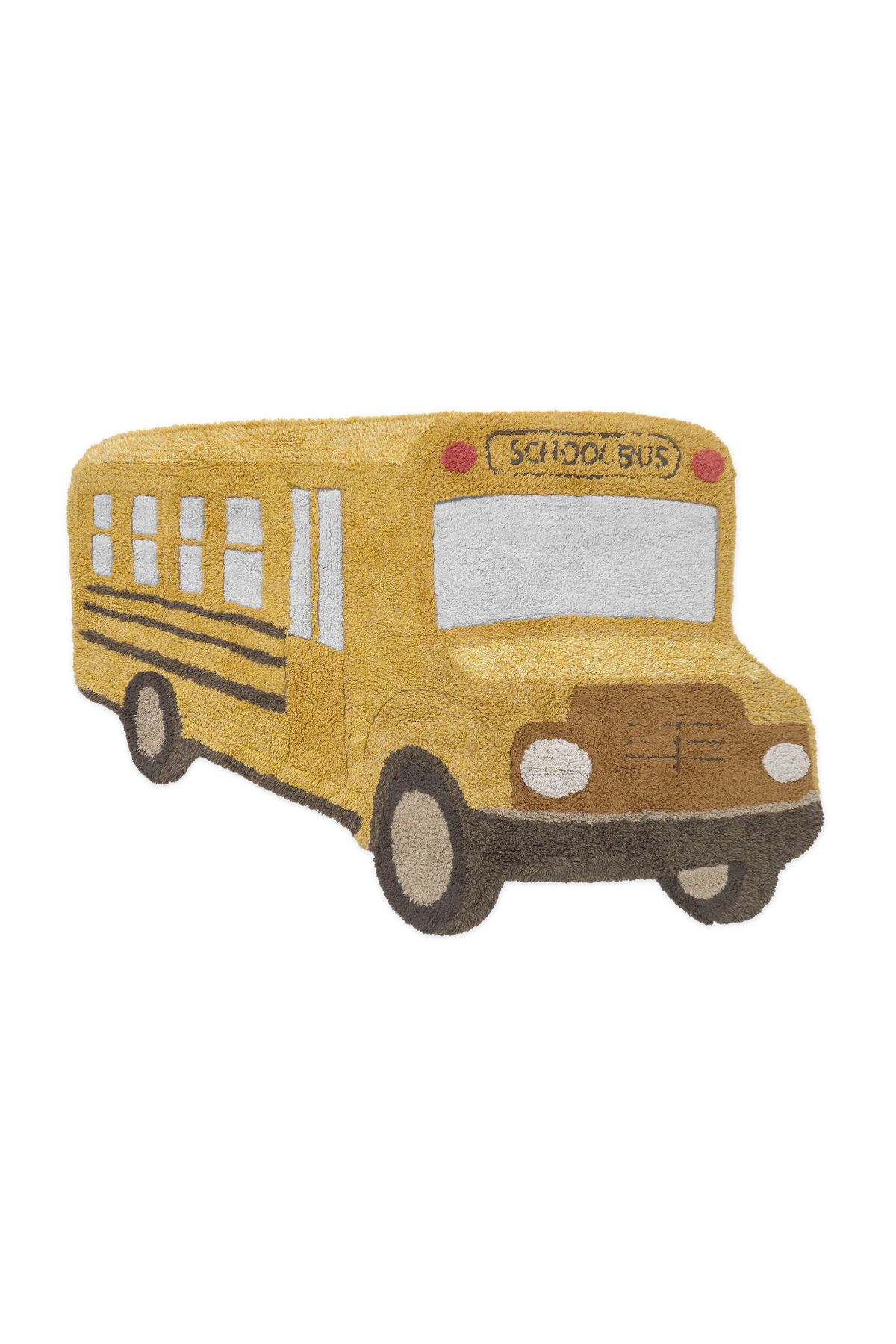 Lorena Canals Washable Rug School Bus – front view