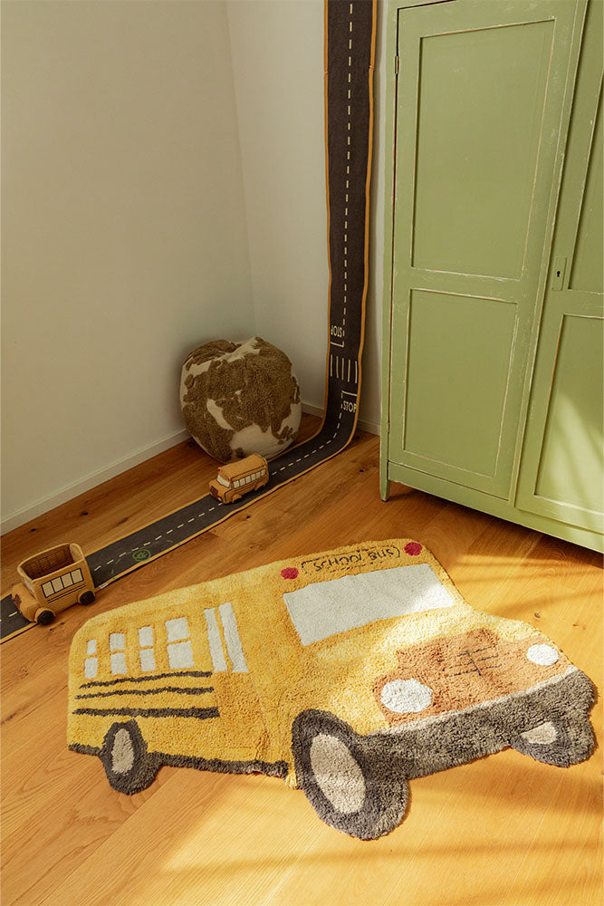 Lorena Canals Washable Rug School Bus – styling and detail