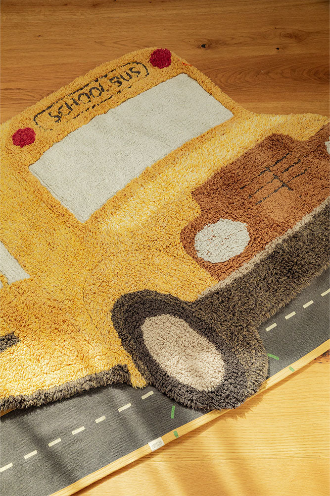 Lorena Canals Washable Rug School Bus – styling and detail