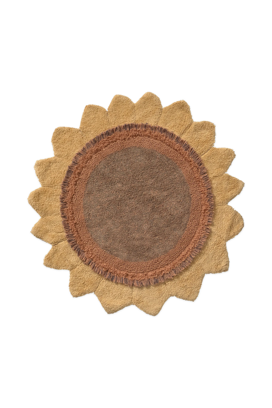 Lorena Canals Washable Rug Sunflower – front view