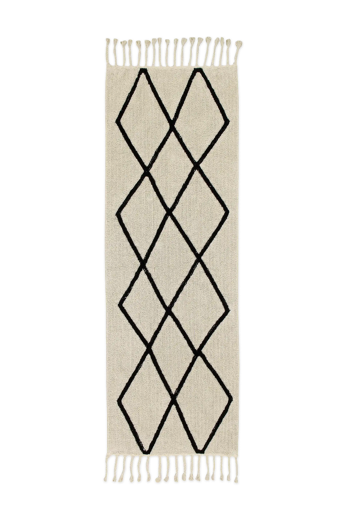 Lorena Canals Washable Runner Rug Bereber Beige – front view