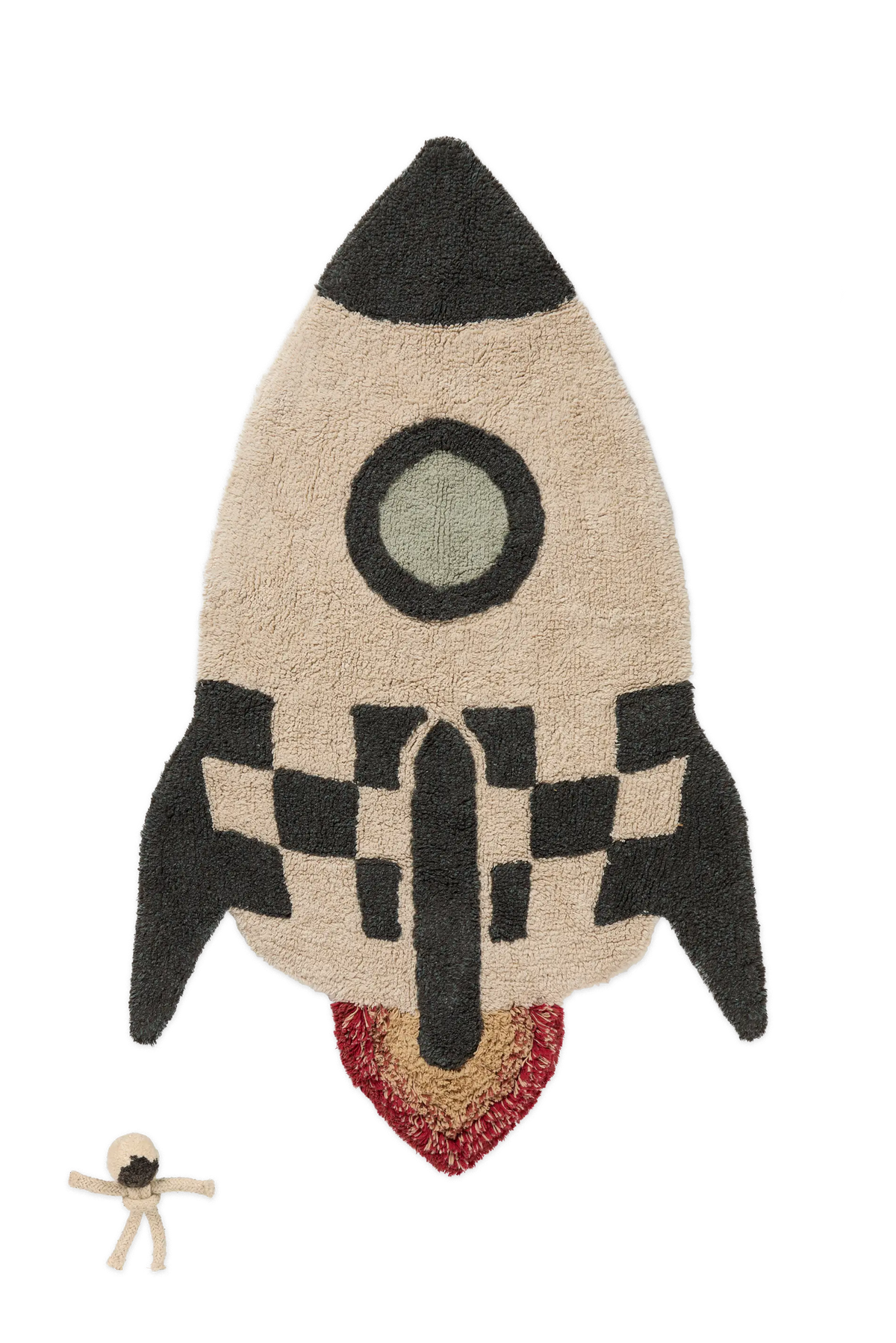 Lorena Canals Washable Cotton Rug Rocket – front view