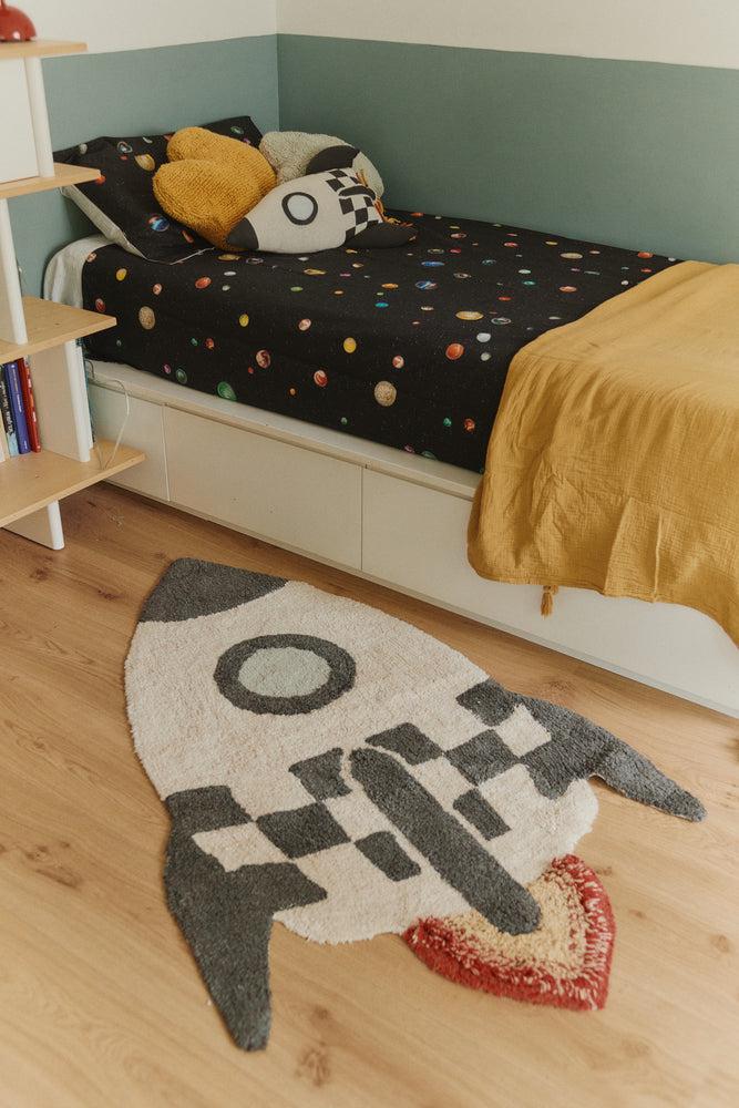 Lorena Canals Washable Cotton Rug Rocket – styling and detail