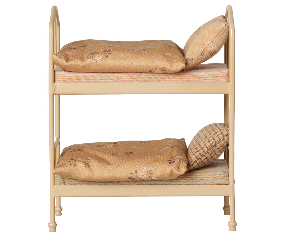 Maileg Bunk bed, Mouse - Wheat, view 3