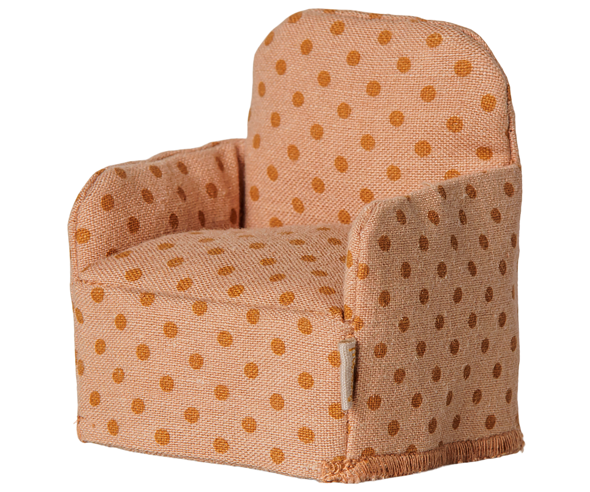 Maileg Folding chair, Mouse - Dots, view 2
