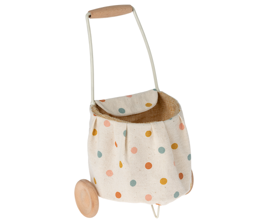 Maileg Mini Trolley - Multi dots