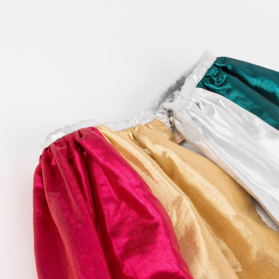 Meri Meri metallic rainbow cape and star wand - official product photo 4