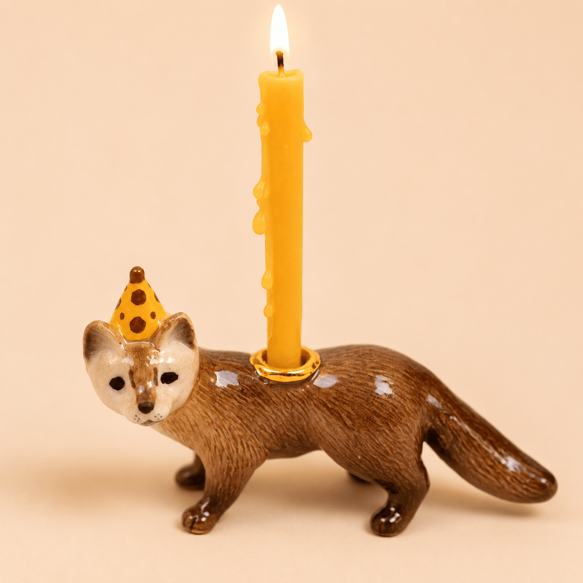 Camp Hollow Mink Cake Topper