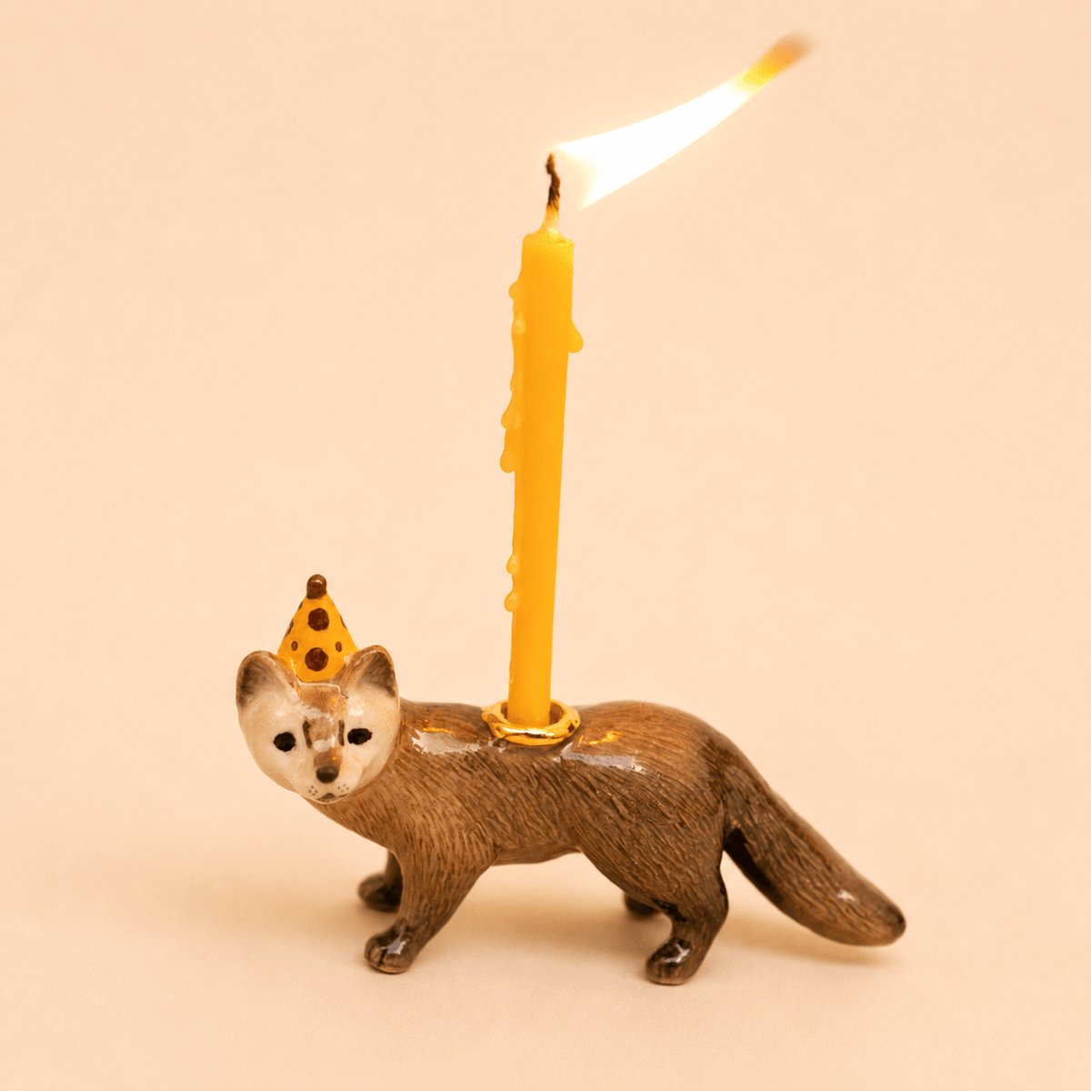 Camp Hollow Mink Cake Topper