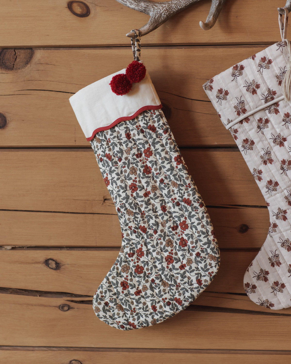 Rylee + Cru Noel Stocking – Holiday Floral, official photo 2